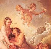 Aurora and Cephalus detail Francois Boucher